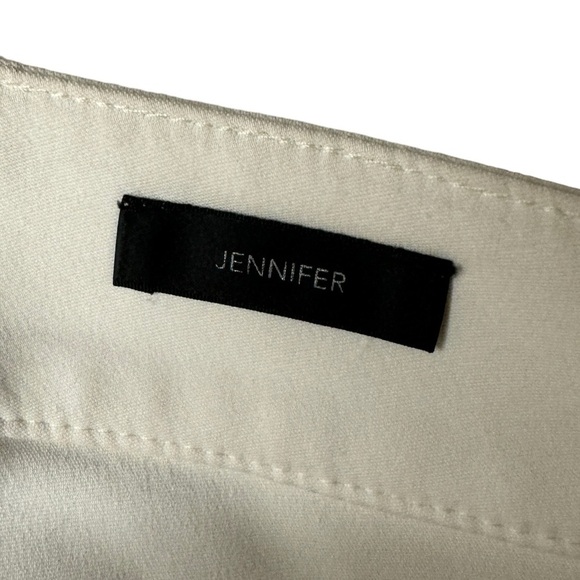 St. John Jennifer Cream Crop Pants women’s 8 career business casual professional - Picture 3 of 10